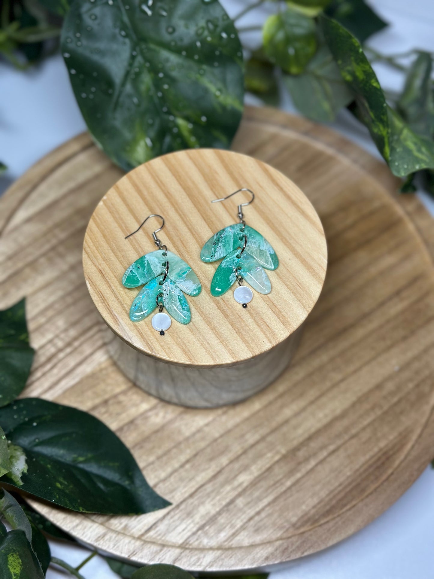 The Jami - Ocean Green w Shell