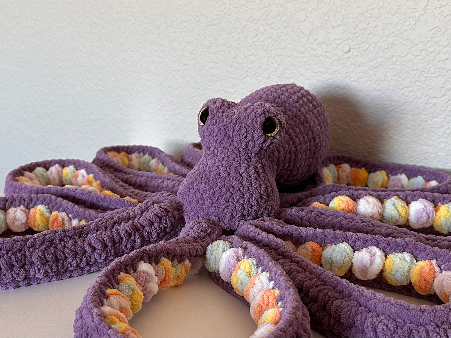 Crocheted Full Sized  'Anchor the Octopus' / Amigurumi / Plushie