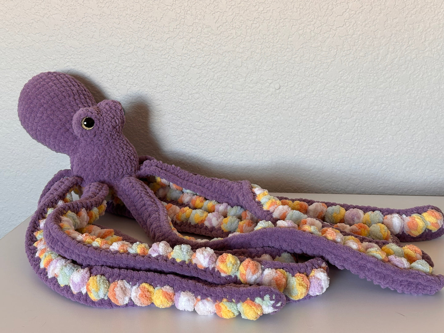 Crocheted Full Sized  'Anchor the Octopus' / Amigurumi / Plushie