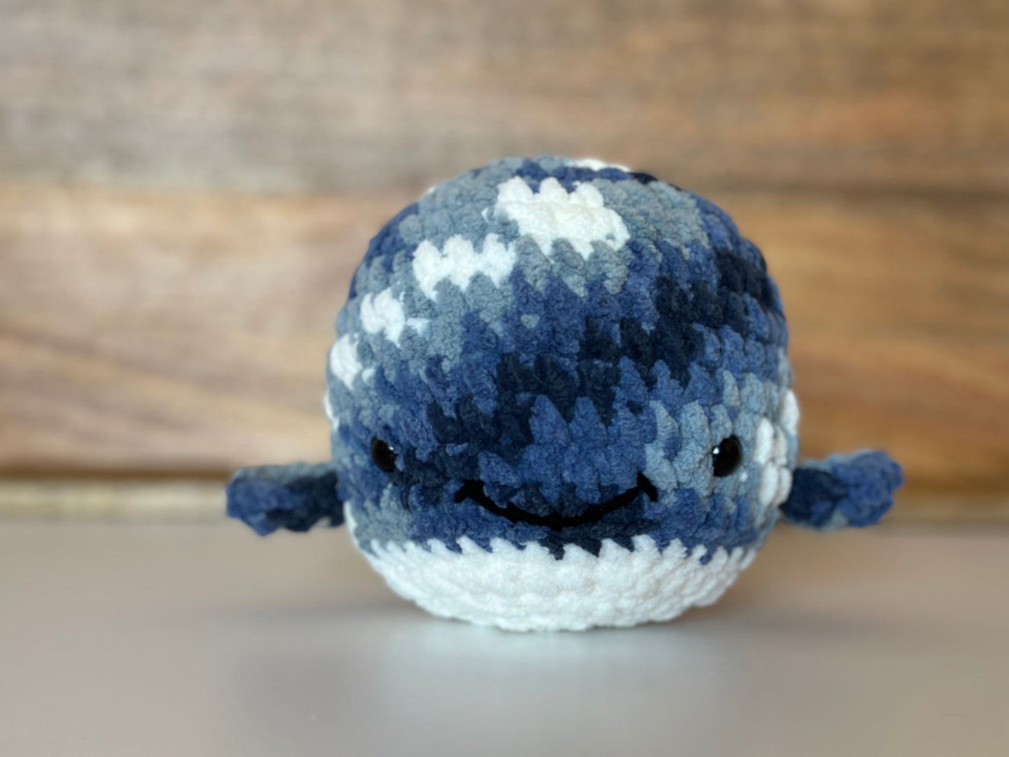 Chubby Whale / Plushie / Amigurumi